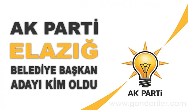 AK Parti Kovancilar belediye başkan adayı kim oldu?